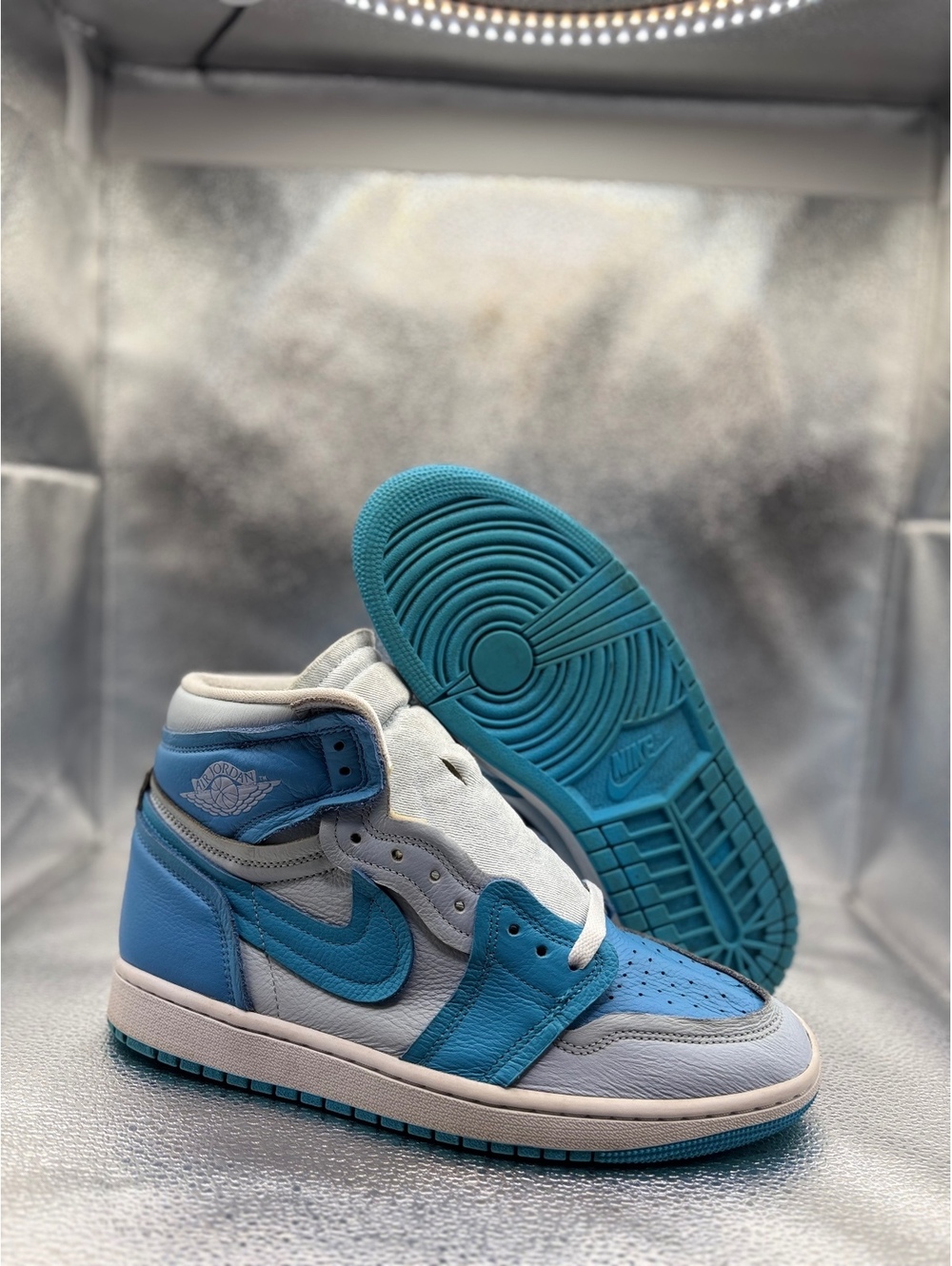 Air Jordan 1 high method of make UNC